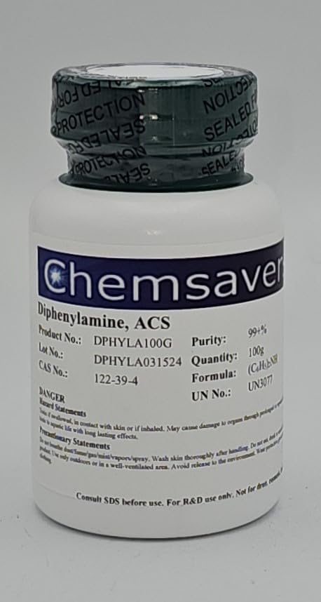 Diphenylamine, ACS, 99+%, 100g