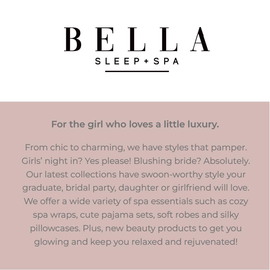 Image of Bella Sleep + Spa Spa, Shower, or Bath Wrap with Adjustable Closure for Women to Get Ready, Plush Polyester White with Red Trim, One Size Fits Most