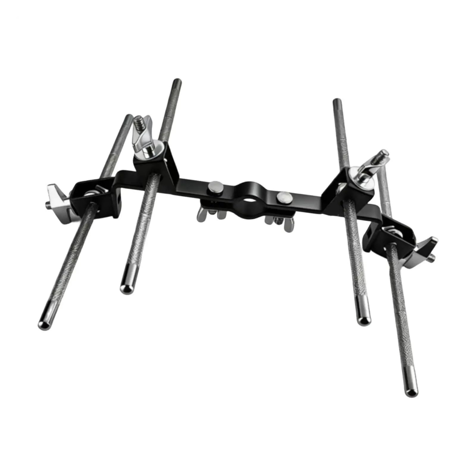 Abrazadera de juego de tambor, extensión de Metal multifuncional for percusión, soporte de cencerro, estante de tambor, accesorios, escenario de práctica