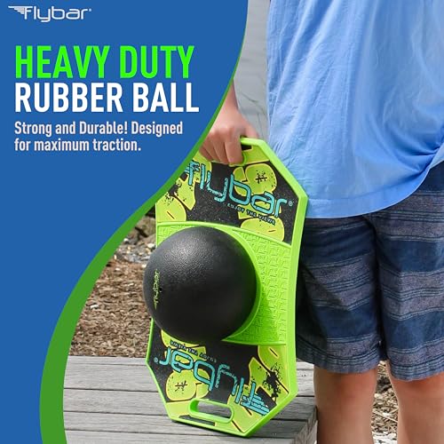 Flybar FBTB-G Pogo Trick Ball For Kids, Trick Bounce Board For Boys And Girls Ages 6+, Up To 160 Lbs, Includes Pump, Easy To Carry Handle, Durable Plastic Deck Indoor, Outdoor Toy Pogo Jumper thumb #2