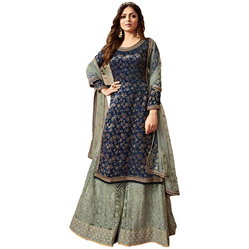 Pakistani Designer Outfits Stitched Salwar Kameez Sharara Plazzo Suit Party Wear for Woman Collection