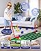 KINGTOP Toddler Golf Set with Putting Mat & Cornhole Board, Kids Golf Clubs 3-5 Years Old with 10 Balls, 4 Clubs, 2 Holes & Cart, Indoor Outdoor Toddler Sports Toys