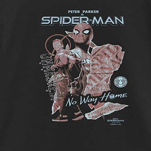Marvel Girls Spider-Man No Way Home Unmasked Poster Tee2