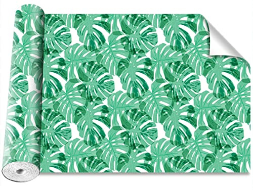 Papier peint moderne camouflage tropical Tulup sticker mural 250cm