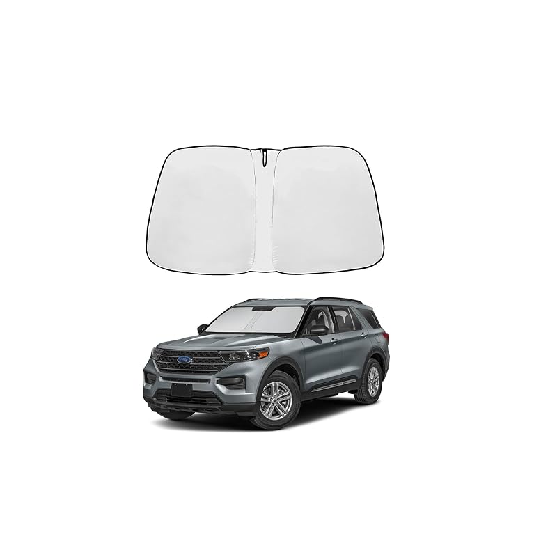 Protetor solar dobrável para para-brisa Ford Explorer 2015 a 2026 GZSH C-25 1 unidade