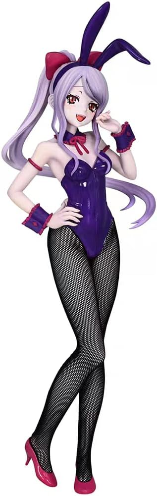 YLQANONG Shalltear Bloodfallen Figures, Bunny Girl Anime Figure Statues Anime Action Figurine Ornaments 10.24IN