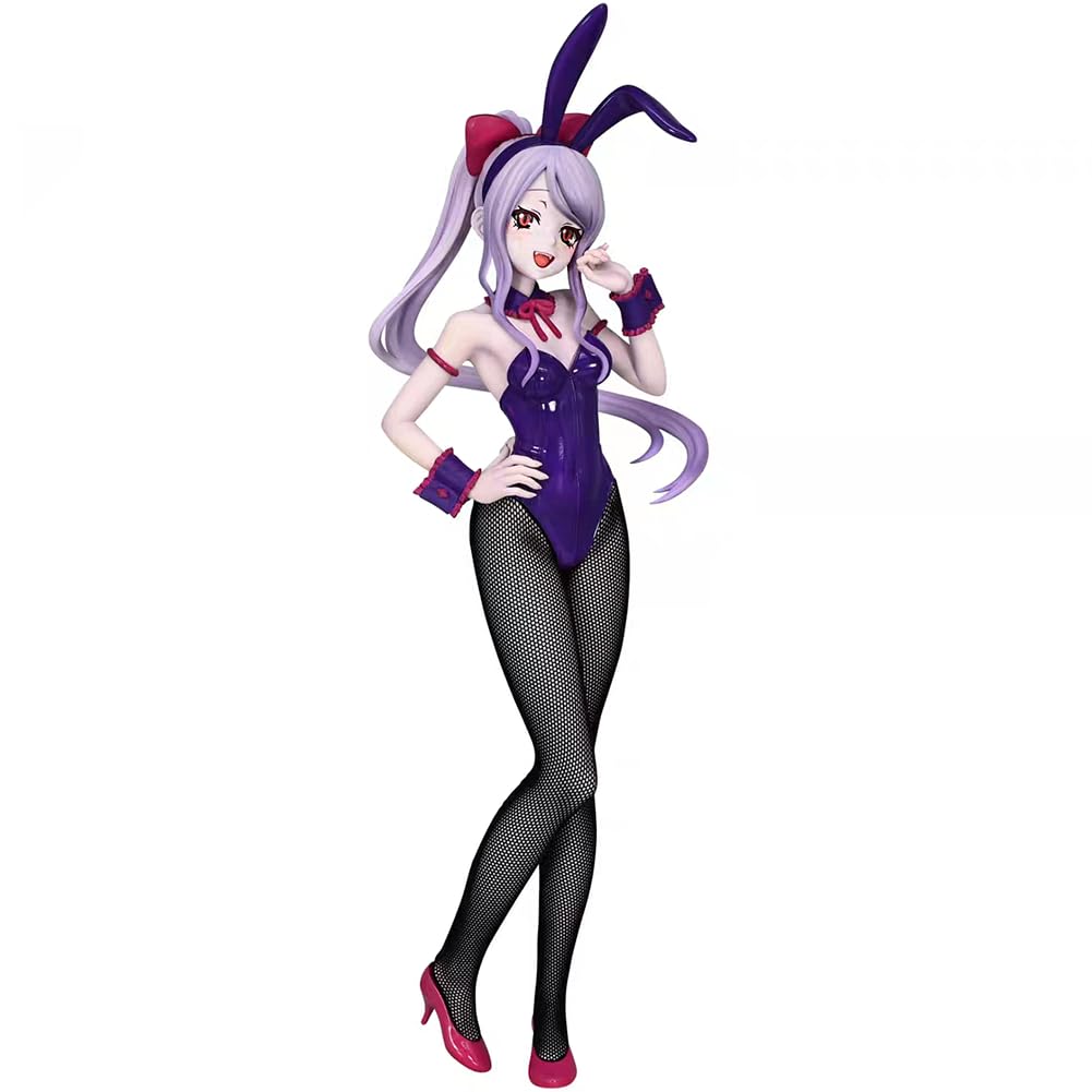 Zhongkaihua Shalltear Bloodfallen Figure Black Bunny Ver 26CM Anime Girl PVC Model Home Decoration Birthday Gift For Fans — image 1