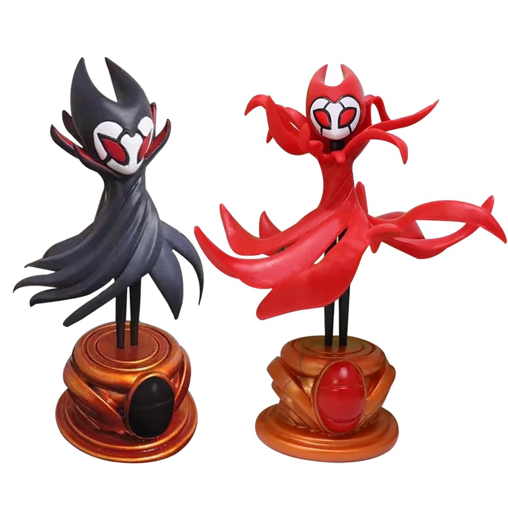 Gooyeh Anime Hollow Figure 15cm Game Hollow Silksong Figure Statue PVC Model Collectibles Desktop Decoration Christmas Birthday Gift 2PCS