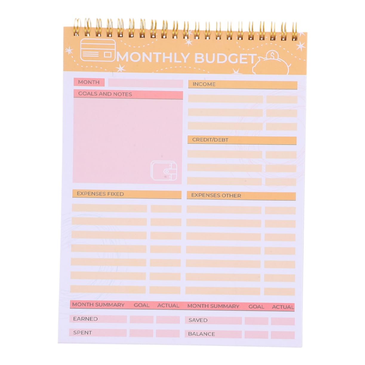 Bloc-notes de comptabilité Homoyoyo avec liste de contrôle - 8