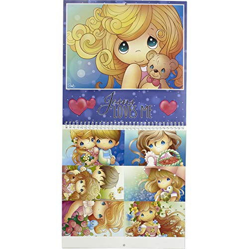 Precious Moments" Live Each Day With Joy 12 Month 2019 Illustrated Wall Calendar, Multicolor #TOP3