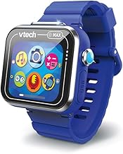 VTech - KidiZoom SmartWatch Max Blue, Digital Watch for Children, Photo, Selfie, Video, Horizontal Touch Screen, High-Tech Toy, Gift for Children and Teens from 5 to 14 Years