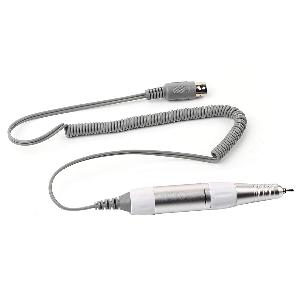 Manipolo Fresa per Unghie, 12V Manico per Trapano per Unghie Anipolo di Ricambio per Unghie Smerigliatrice Portatile Manipoli per Pedicure Manico di Ricambio Professionale, per Nail Art