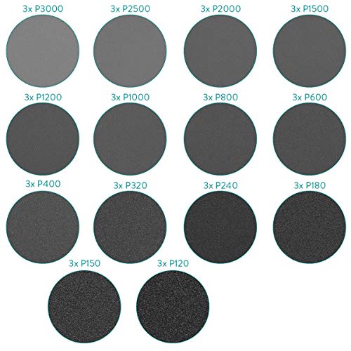 Navaris Carta vetrata 93x230mm 42 fogli - diverse