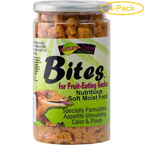 Nature ZoneBites for Fruit-Eating Geckos 10 oz - Pack of 4