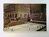 New York City, Lower Plaza at Rockefeller Center, Eislauf, USA, AK, ungelaufen, ca. 1979