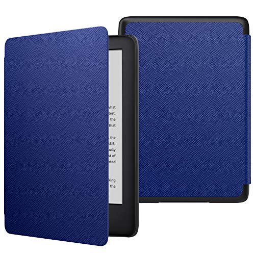 MoKo Case Fits All-New Kindle (10th Generation - 2019 Release Only), Thinnest Protective Shell Cover with Auto Wake/Sleep, Will Not Fit Kindle Paperwhite 10th Generation 2018 - Indigo