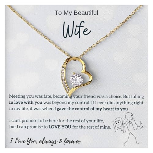 Momavo Jewelry To My Beautiful Wife - I Was Right When I Gave The Control Of My Heart To You�AForever Love �l�b�N���X�A�\�b�h���C�g�A�Ȃւ̃M�t�g�A�ޏ�