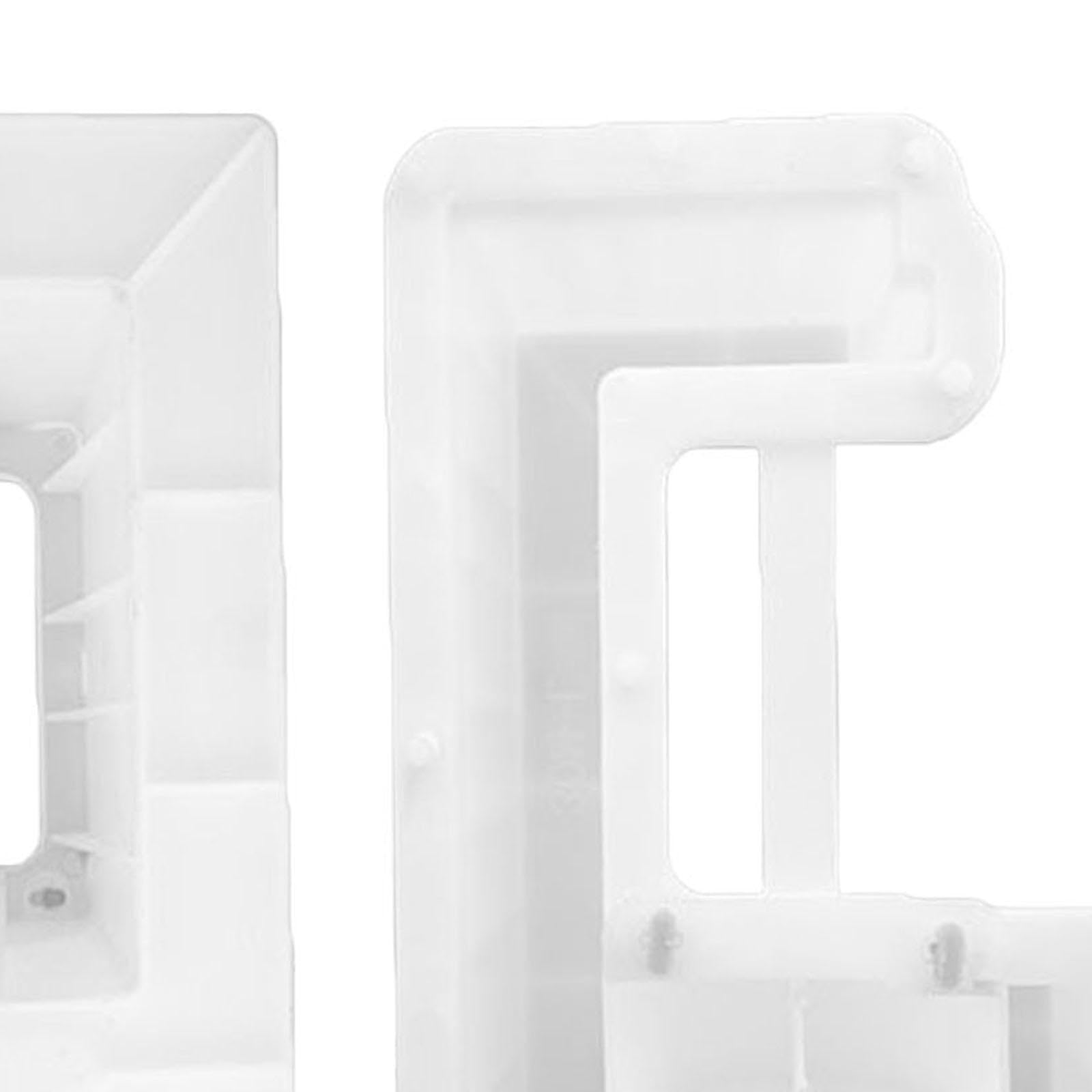 Generic 2 Pezzi Modello Blocchi Pozzo Cemento Mattoni Riutilizzabile in PP per Percorsi E Piante Adatto a Terrazza Parco Cortile Casa Giardino, Style E