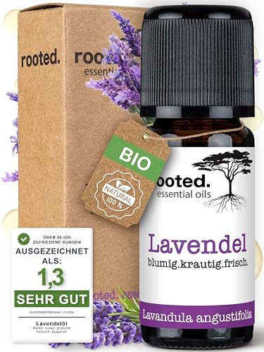 rooted.® organische lavendelolie