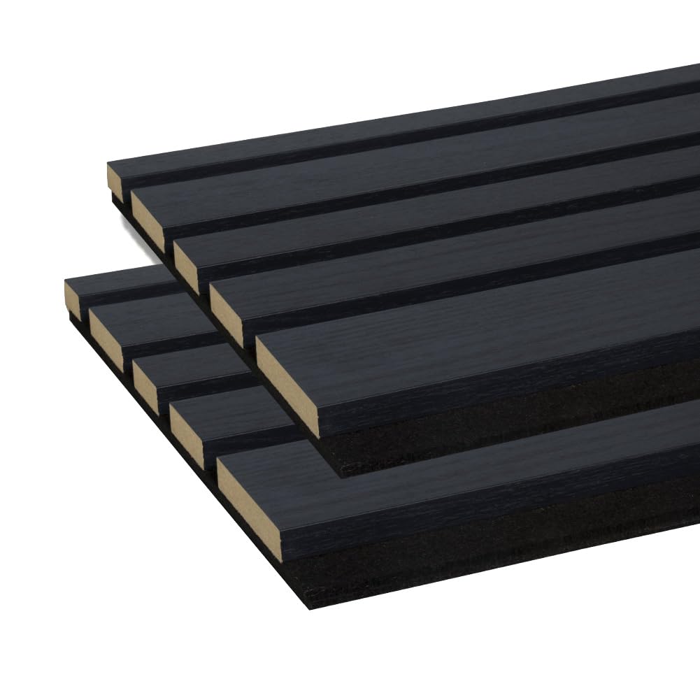 Panneau tasseaux bois MDF chêne lave haut de gamme PEFC