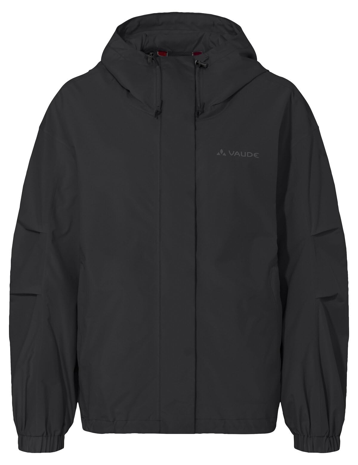 VAUDE Damen-Regenjacke Mineo locker geschnitten, schwarz, Gr. 42