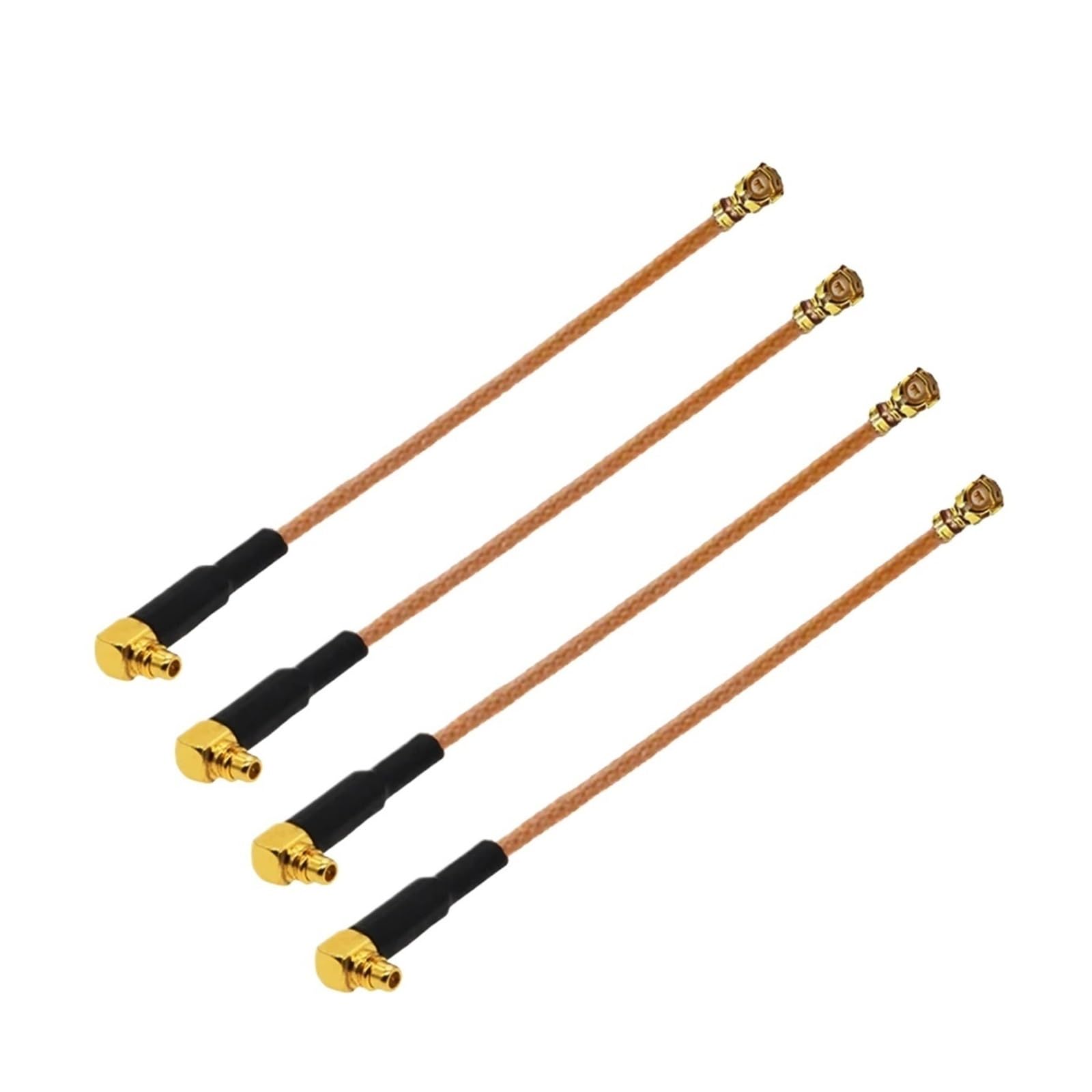Câble coaxial RF RG178, 10 pièces, MMCX/MCX mâle vers U.FL/MHF4 femelle, rallonge d'antenne 3G(MMCX M to IPEX1F-5CM)