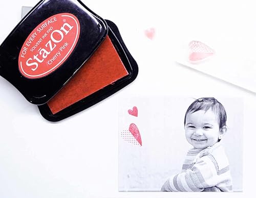 Miniatura 9 de Tsukineko Almohadilla de tinta multisuperficie StazOn de tamaño completo, mostaza