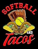 tacos de beisbol usados talla 36  Softball And Tacos: Cute Softball and Tacos Novelty Soft Ball Player 2020-2024 Five Year Planner & Gratitude Journal - 5 Years Monthly Calendar & Thankfulness Reflection With Stoic Stoicism Quotes