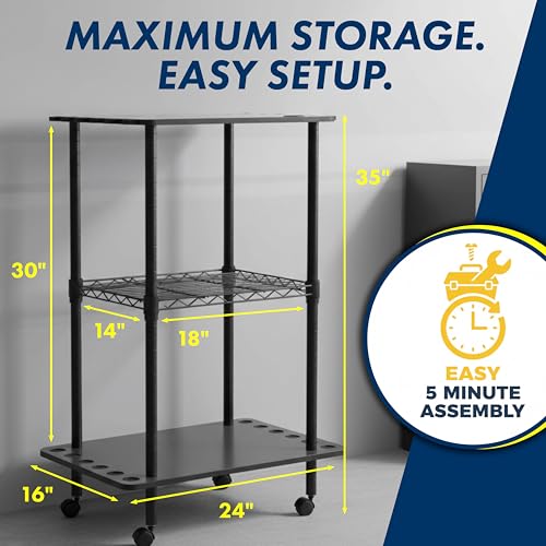 Support de canne à pêche vertical avec rack de stockage matériel - 7