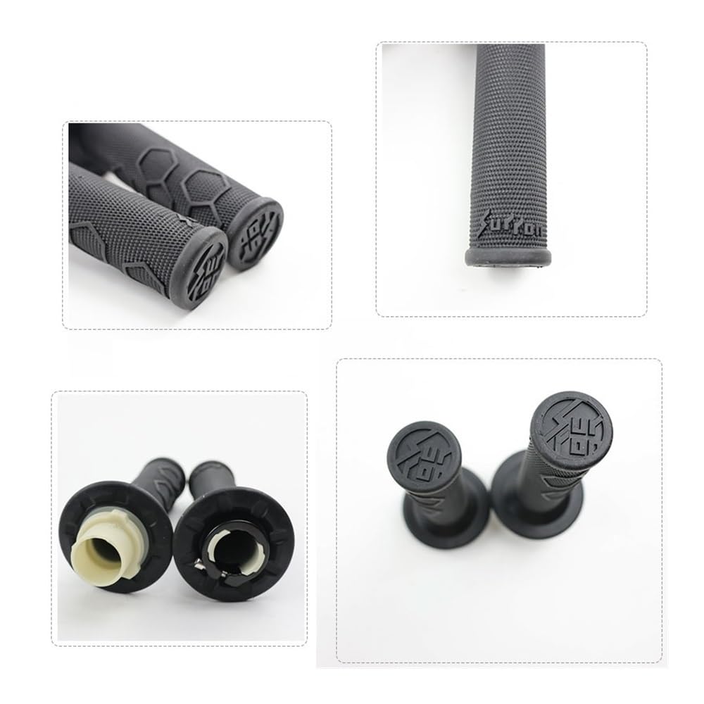 Manubrio Pit Dirt Bike Acceleratore Manubrio Impugnatura In Gomma Per La Maggior Parte Degli Accessori Per Scooter Elettrici Per Moto Manopole manubrio