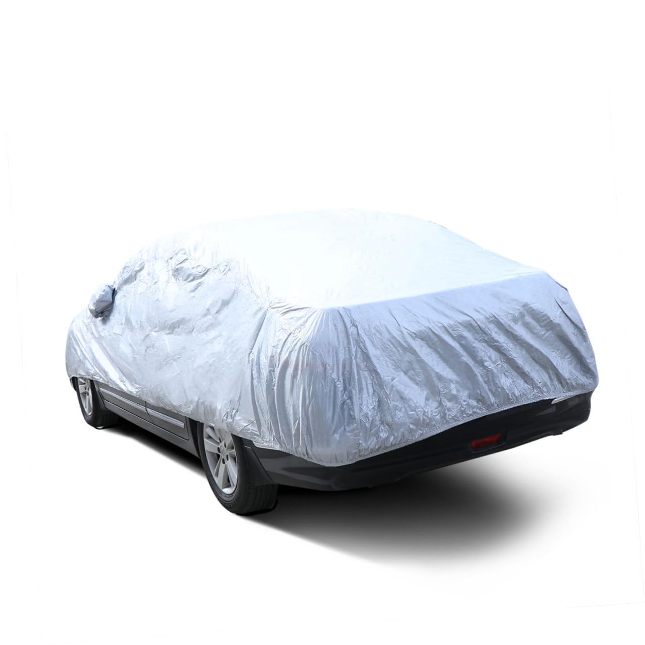 Ciieeo Car Cover Silver Outdoor Protector for Snow Uv and Rain for and SUV Easy to Store and — view 5