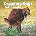 Crapping Dogs Calendar 2021: Pooping Pooches in English Spanish and French (US, UK, CA Holidays) - Pet Lover White Elephant Gifts