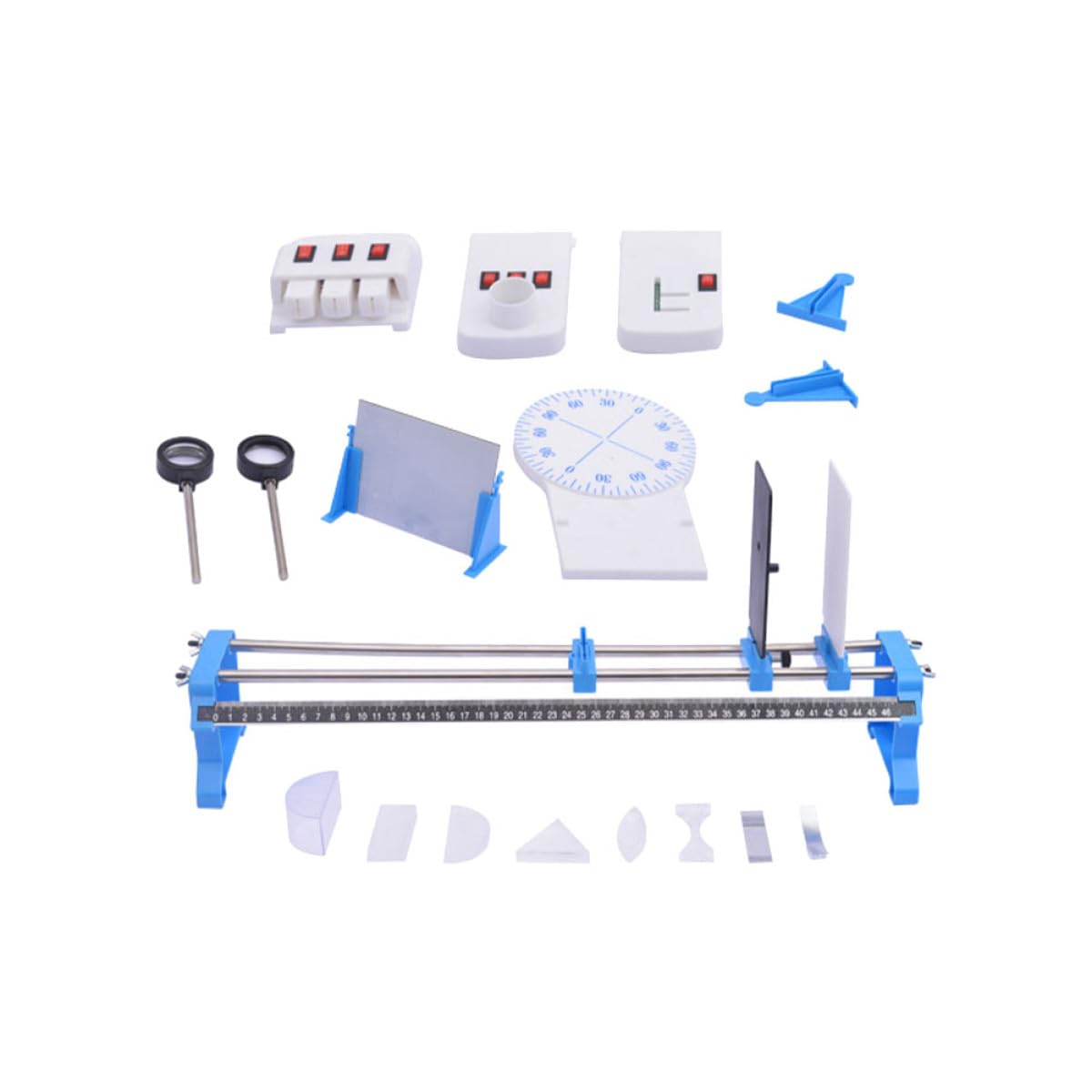 Kit de Experimentos Visuales 1 Juego Plástico para Niños y Estudiantes