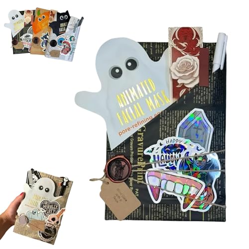 Appuntamento al buio con strega di Halloween con un libro - Scatola per libri misteriosi a sorpresa spettrale, Horror Halloween Appuntamento al buio con un libro, Fantasy gotico o romanzo thriller