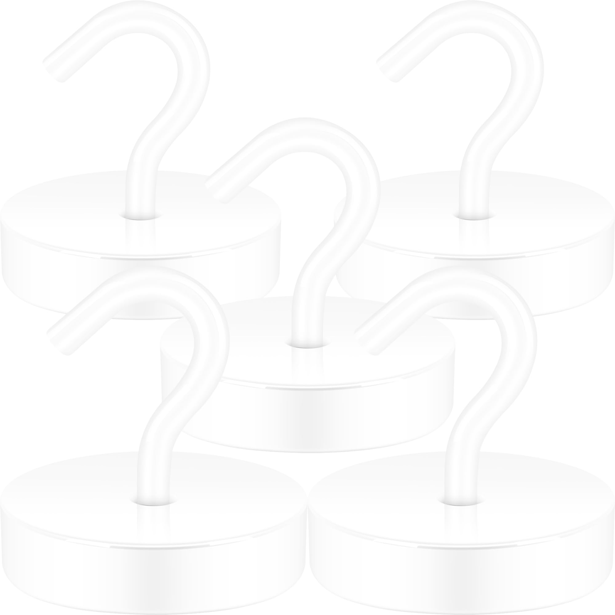 Neosmuk Magnetic Hooks - 5 Pack for Tools & Gear -16 Neosmuk Magnetic Hooks - 5 Pack for Tools & Gear -16