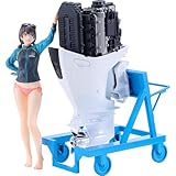 マックスファクトリー[Max Factory] PLAMAX MF 97 minimum factory みのり with ホンダ船外機BF350 グランプリホワイト 1/20スケール 組み立て式プラスチックモデル