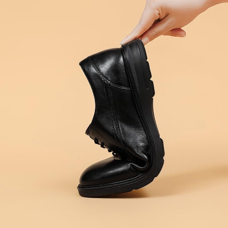 Men's Business Casual Loafers Patent Leather Formal Oxford Dress Shoes Prom Wedding Business Office Dress Shoes for Men4