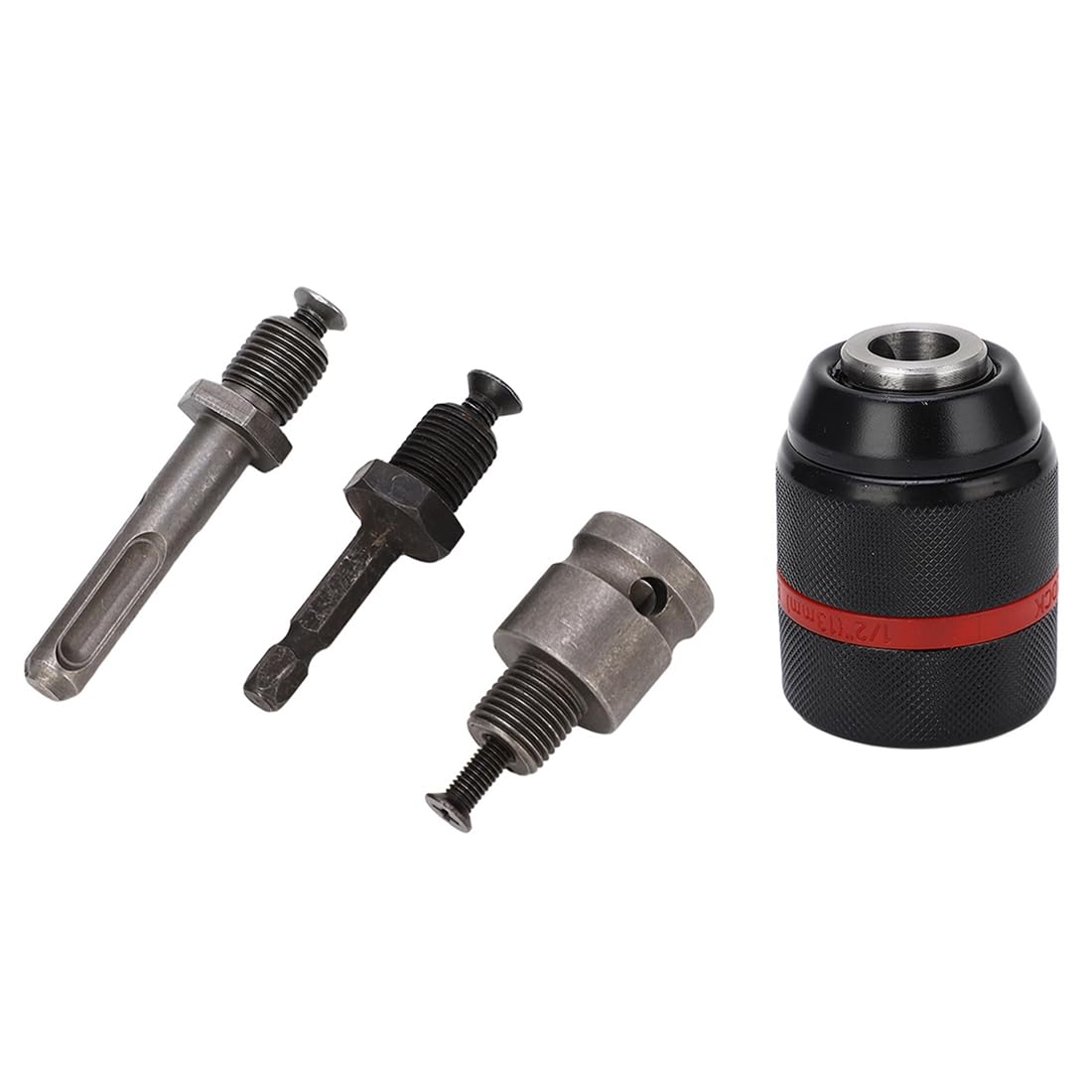 Jnchdghwa As Shown Portable Drill Chuck Keyless Hand Drill Chuck Drill Chuck Quick Changing Tools Round Adaptor For Drill Chuck