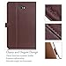 ProCase Leather Case for Galaxy Tab A 10.1-inch 2016 (SM-T580 T585 T587), Stand Folio Cover for Galaxy Tab A 10.1