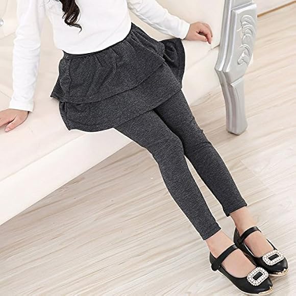 Amazon.co.jp: Plus Nao(プラスナオ) ボトムス スカッツ スカート付き  