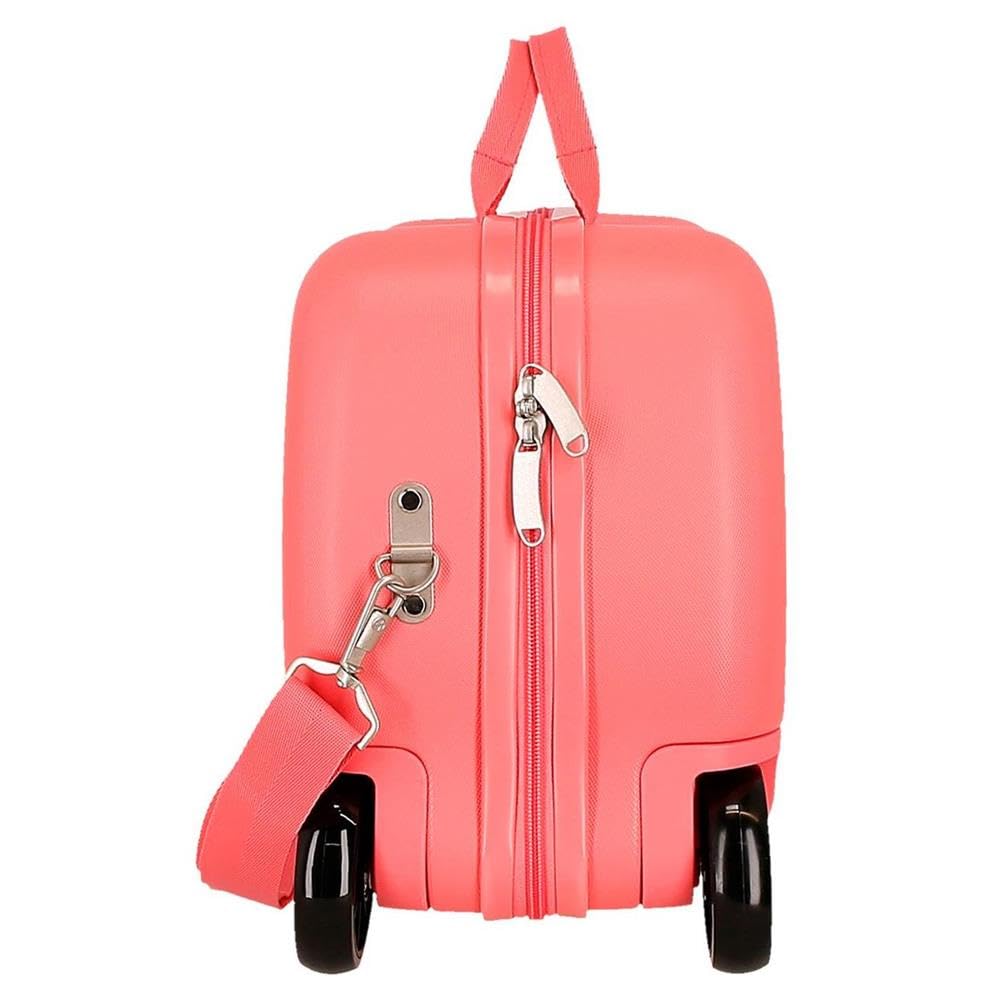 Joumma Roll Road Spring Dream Zestaw walizek Niebieski 48 x 70 x 26 cm Twardy 6 kg Zamek szyfrowy z boku ABS 6 kg 119 L, Różowy kolor, Talla única, walizka dziecięca
