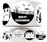 JianDay Happy Halloween Stickers for Kids Halloween Candy Stickers Theme Party Favor Decoration Than