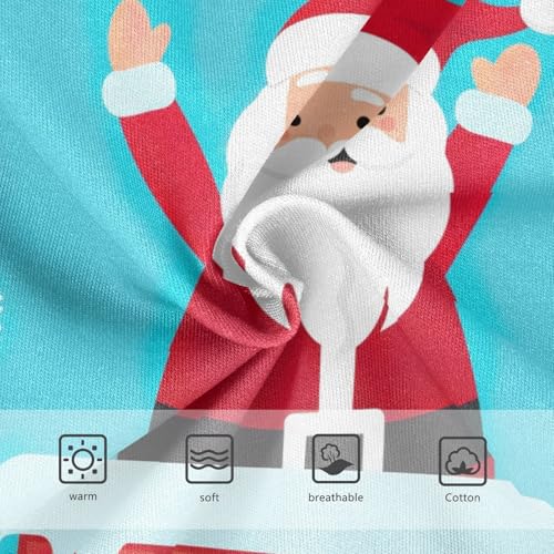 Cartoon Santa Claus Blue Toddler Underwear Custom 2t Cotton Panties for Girl Animal Underpants Briefs3