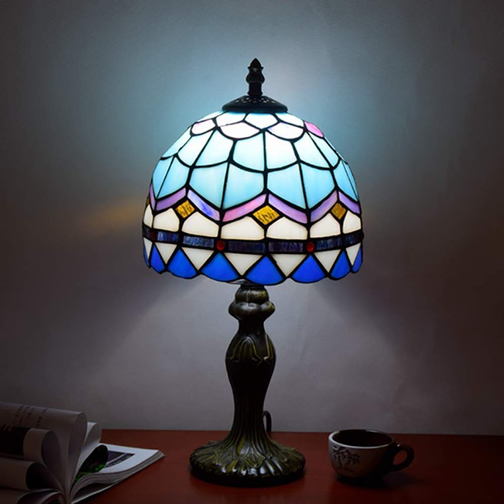 Amazon.co.jp: NZDY ブルーアンティークティファニースタイル