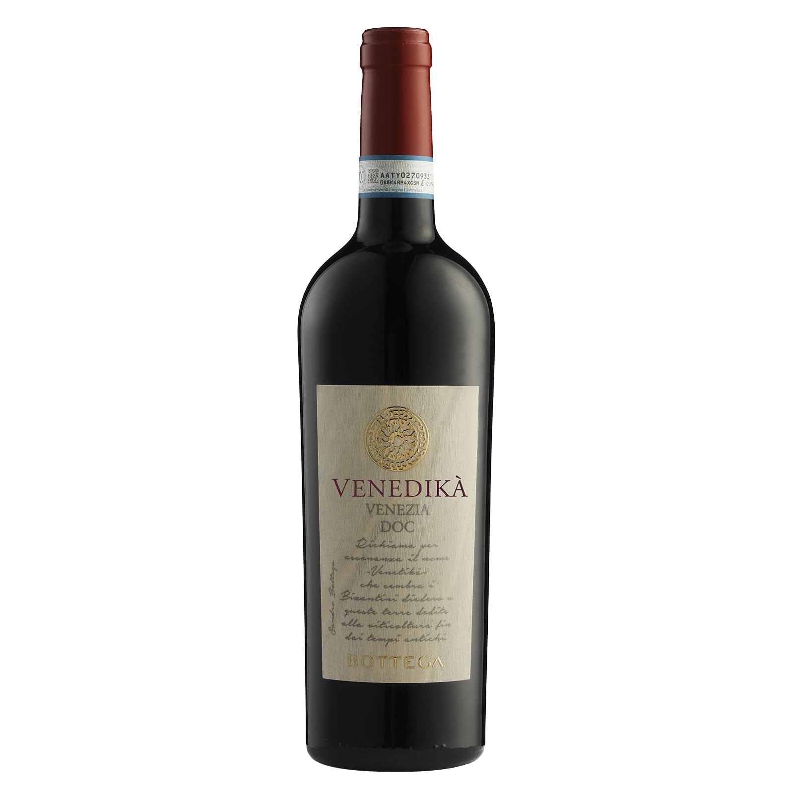 Bottega Venedika Rosso Venezia DOC Italian Red Wine - 750ml
