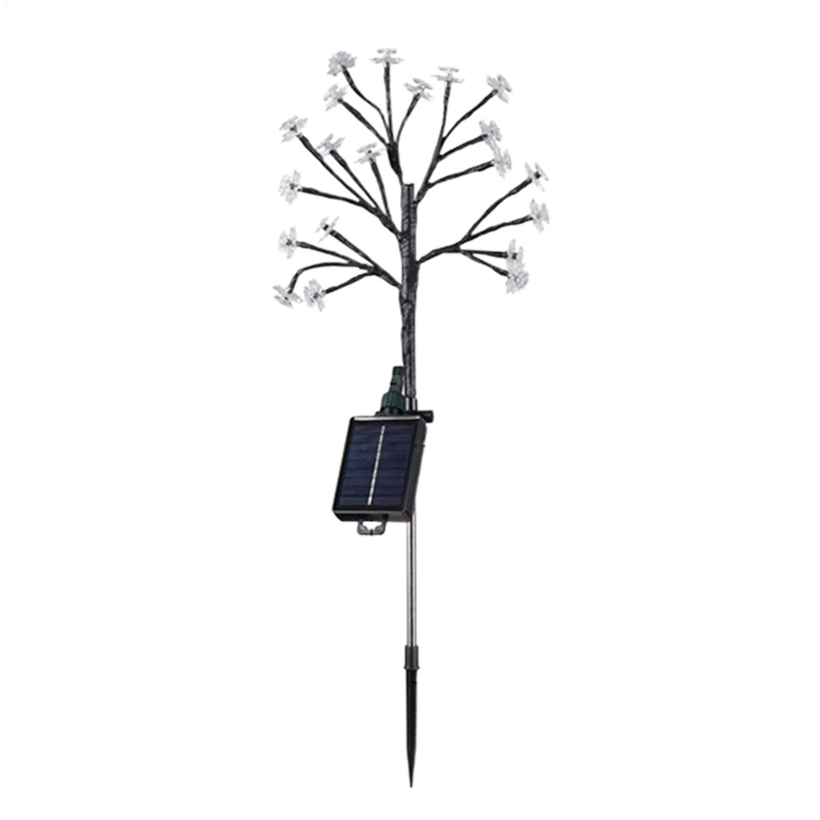 Solar Garden Flower Lights, Solar Stake Decorative Lights Waterproof, Porch Decor for Garden, Landscape, Courtyard, Pathway, Paths, Lawn