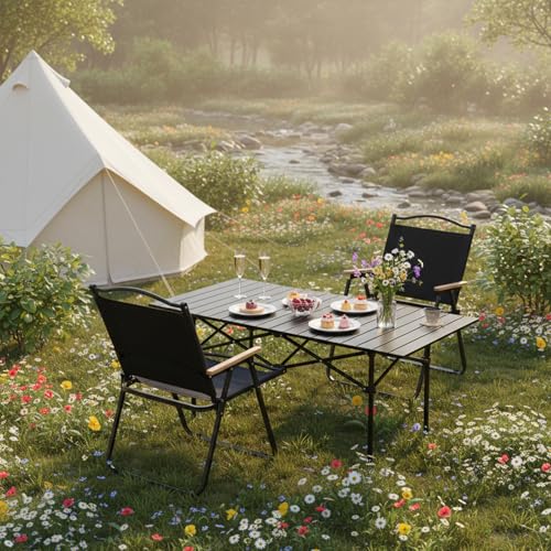 Table de camping pliante stable et légère pour en finir avec les repas au sol - 7