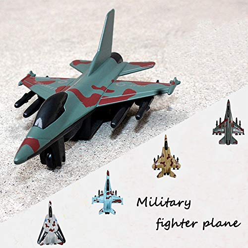 image for CORPER TOYS Airplane Toys Set Die Cast Metal Military Fighter Jets for