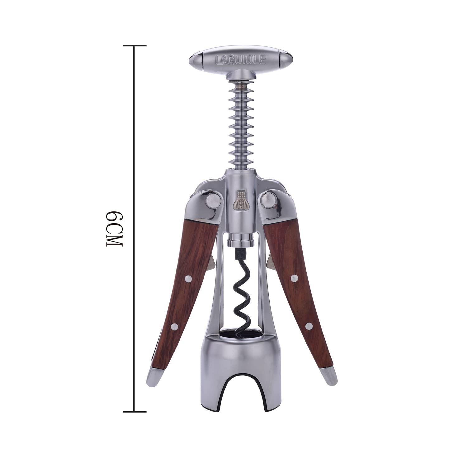 LAGUIOLE - Korkenzieher mit Metall und Palisanderhebel