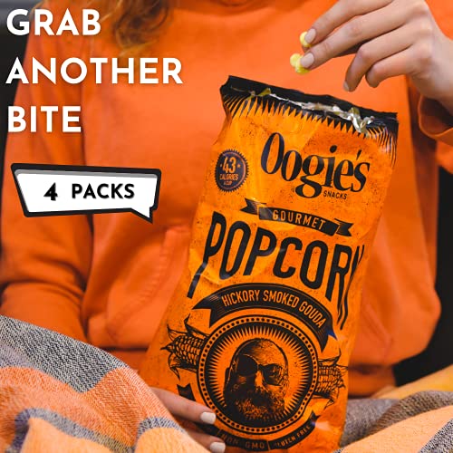 Oogie's Hickory Smoked Gouda Gourmet Popcorn 4.25 Oz (Pack Of 4) #TOP2